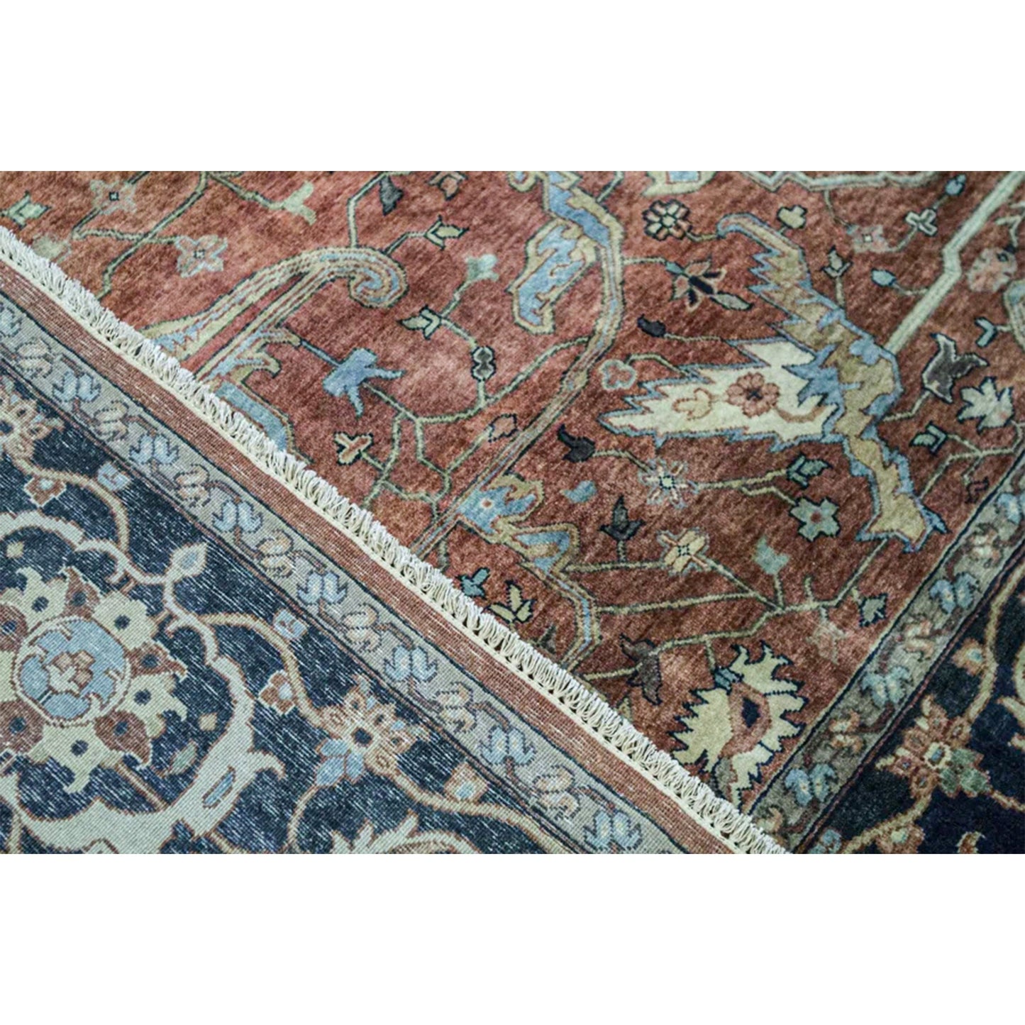 ANTIQUE SERAPI S11SE RUST / BLUE