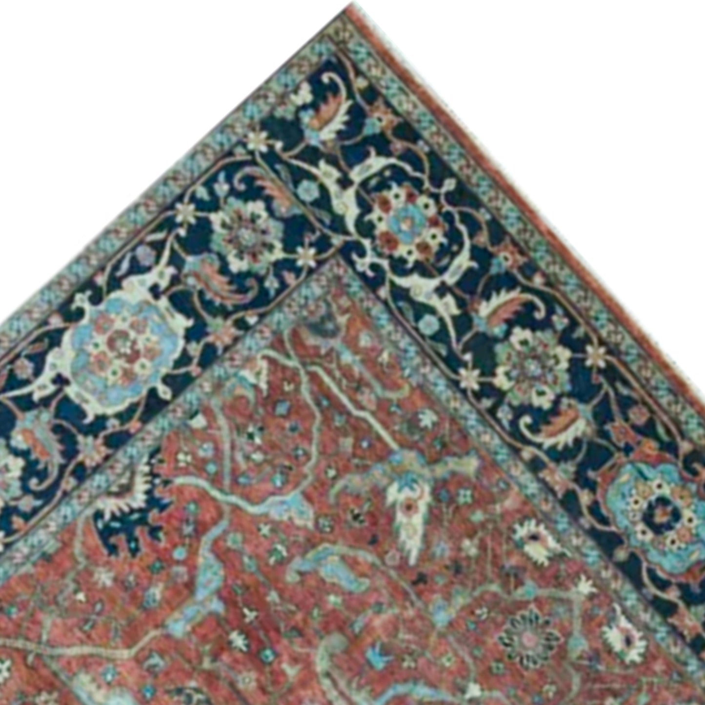 ANTIQUE SERAPI S11SE RUST / BLUE