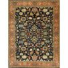 ANTIQUE SERAPI SERAP NAVY / RUST