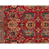 ANTIQUE SERAPI SERAP RED / LIGHT BLUE