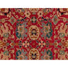 ANTIQUE SERAPI SERAP RED / LIGHT BLUE