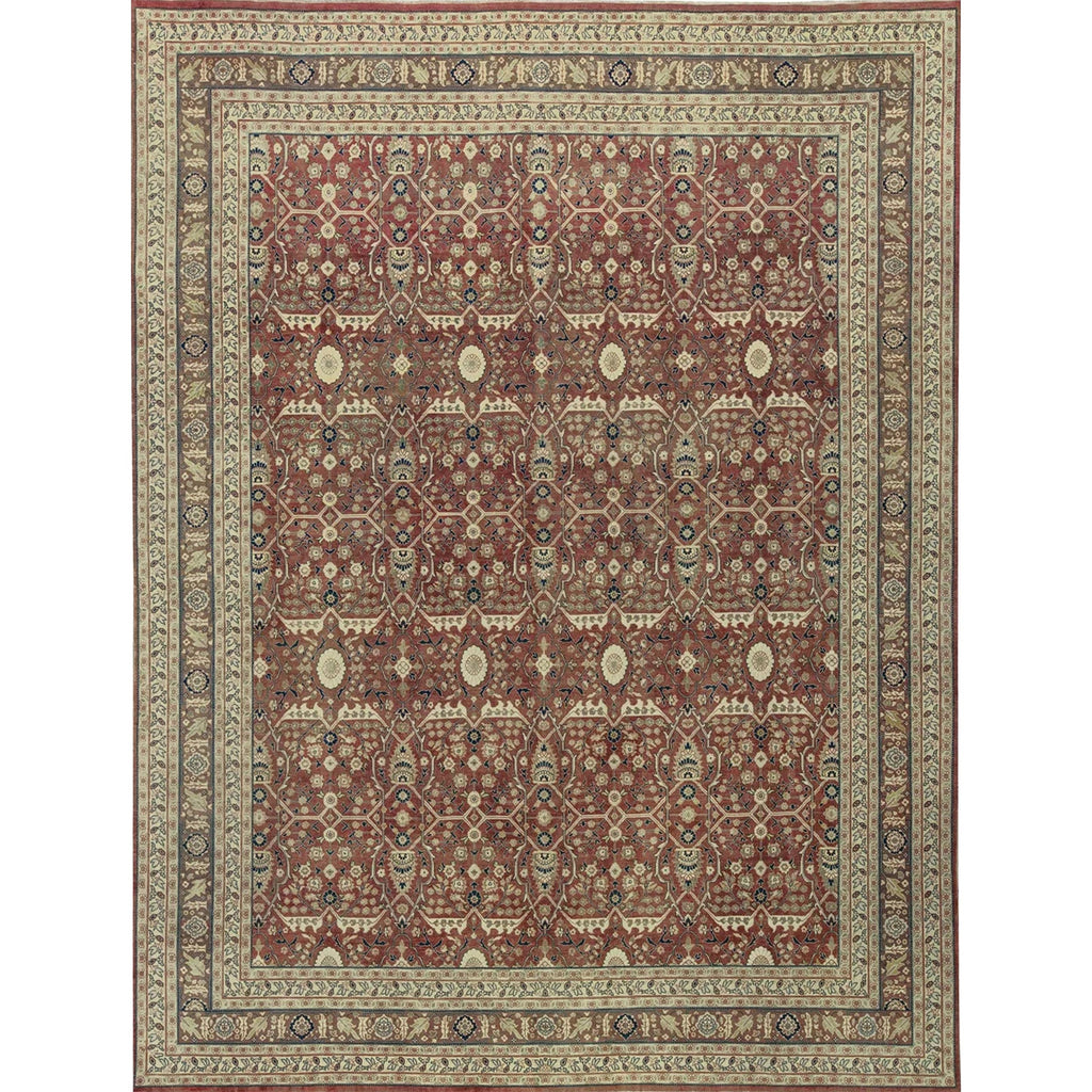 ANTIQUE SERAPI SERAP RUST / RUST