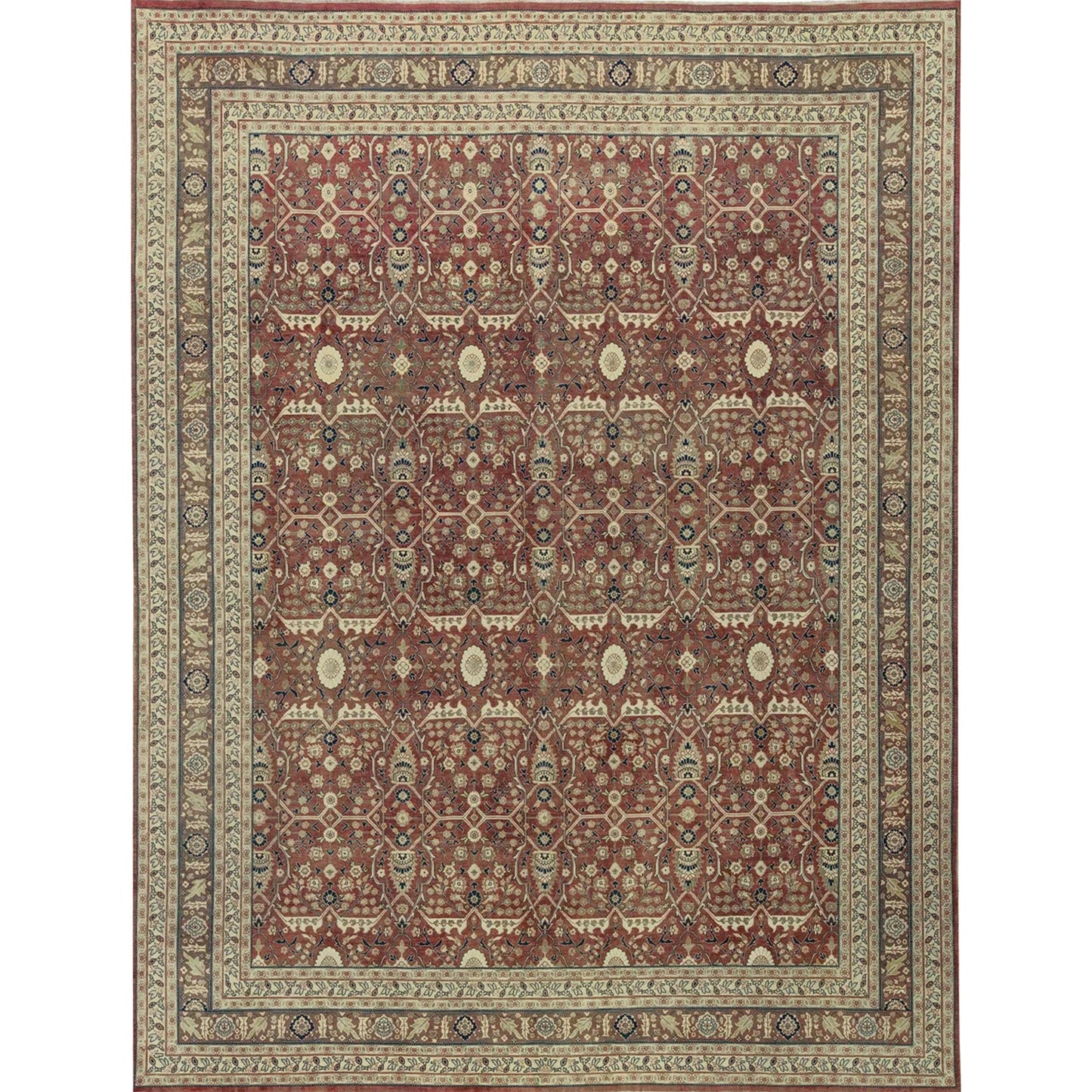 ANTIQUE SERAPI SERAP RUST / RUST