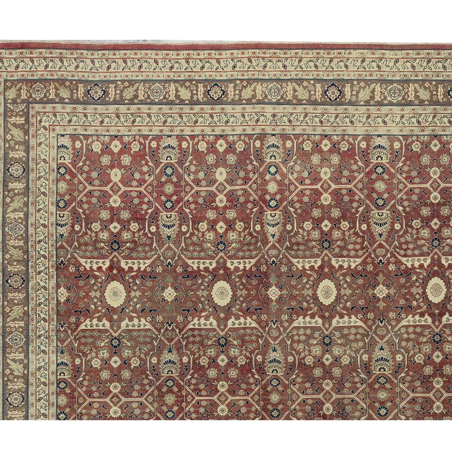 ANTIQUE SERAPI SERAP RUST / RUST