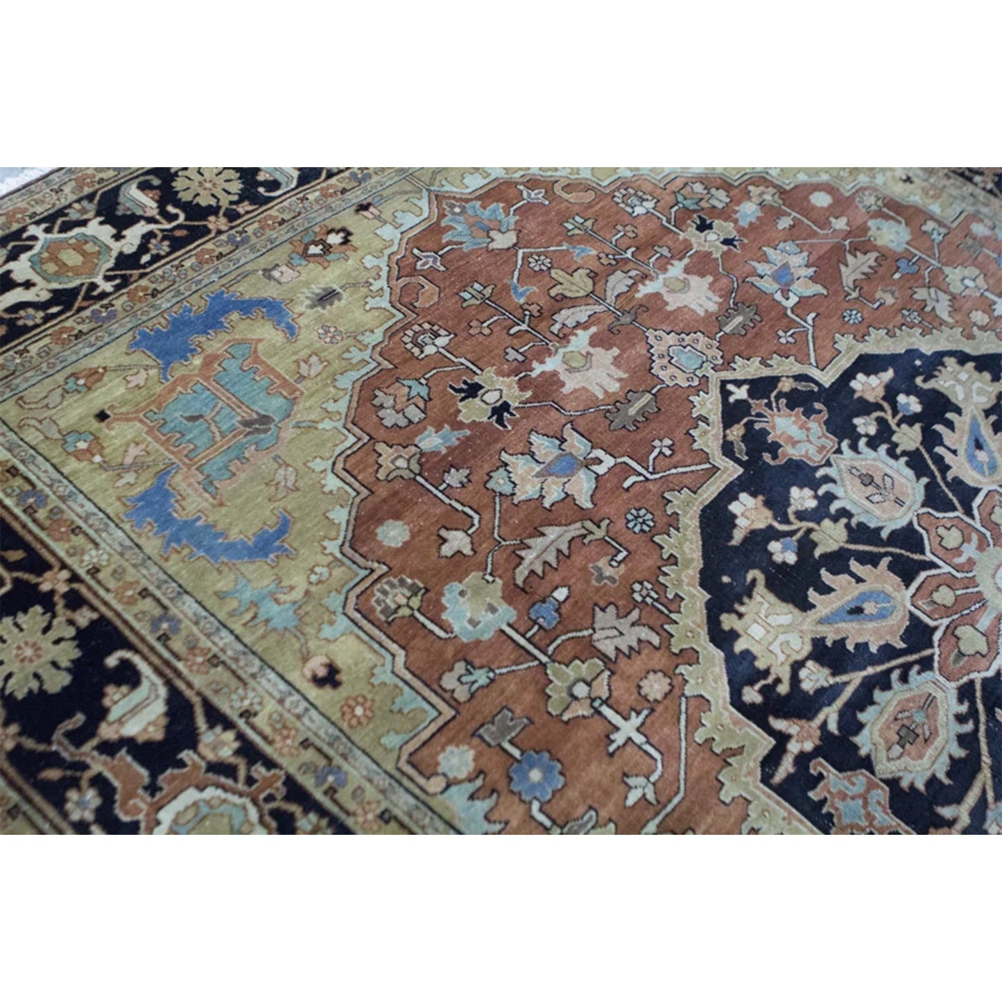 ANTIQUE SERAPI SH5SE RUST / BLACK