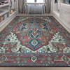 ANTIQUE SERAPI SJ-18 RED / RED