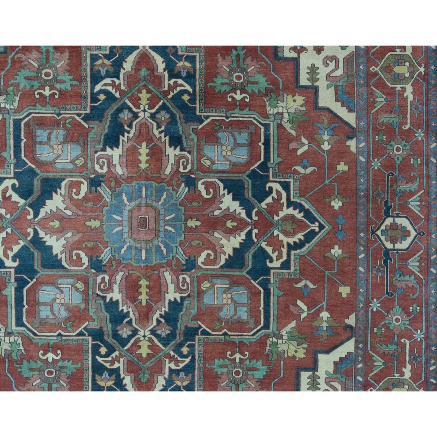 ANTIQUE SERAPI SJ-18 RED / RED