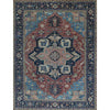 ANTIQUE SERAPI SJ-58 RED / BLUE