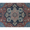 ANTIQUE SERAPI SJ-58 RED / BLUE