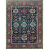 ANTIQUE SULTANABAD CACAU BLUE / RED