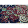 ANTIQUE SULTANABAD CACAU BLUE / RED