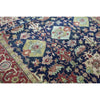 ANTIQUE SULTANABAD CACAU BLUE / RED