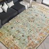 ANTIQUE SULTANABAD CH-7- GREEN / RUST