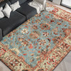 ANTIQUE SULTANABAD CH-7- GREY / IVORY