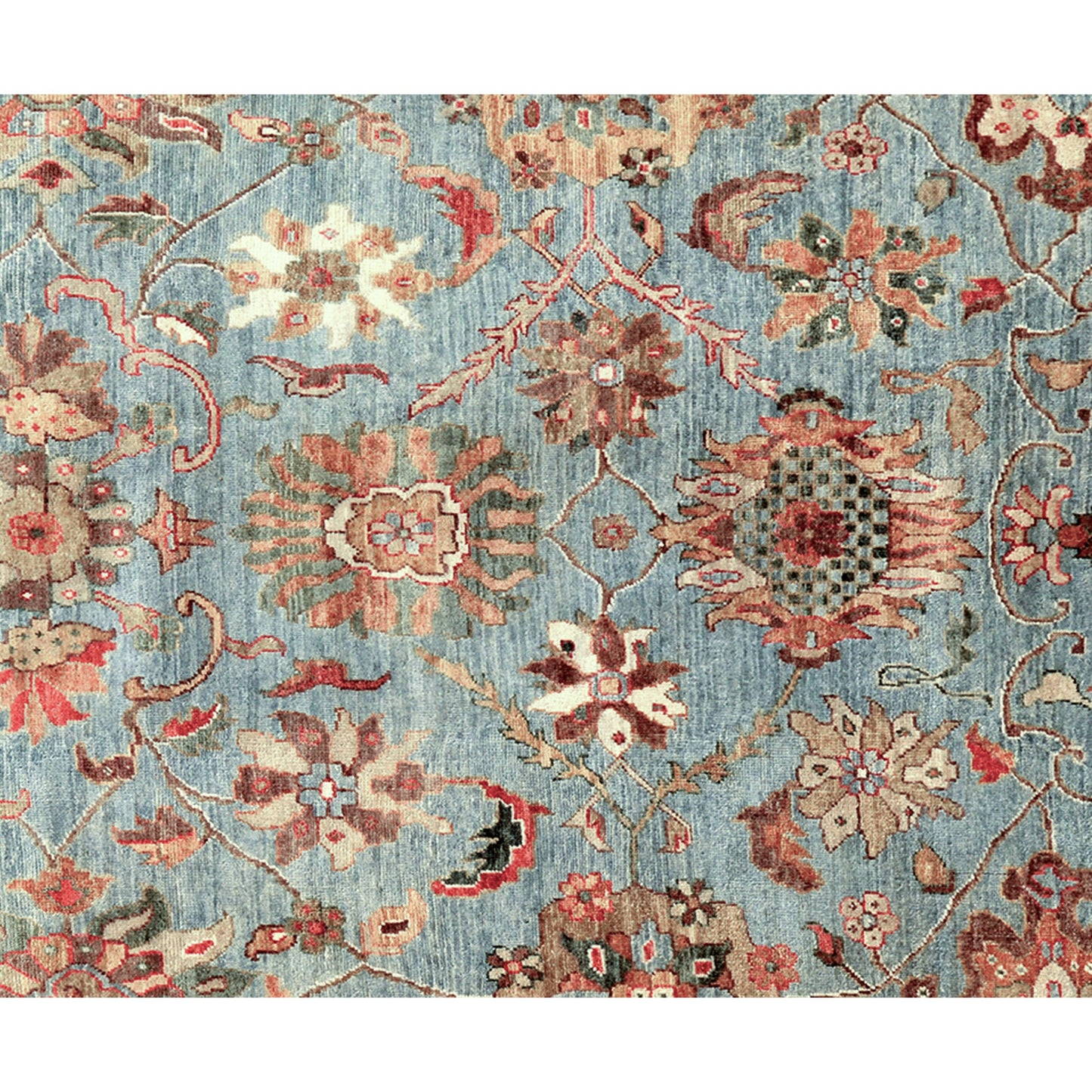 ANTIQUE SULTANABAD CH-7- GREY / IVORY