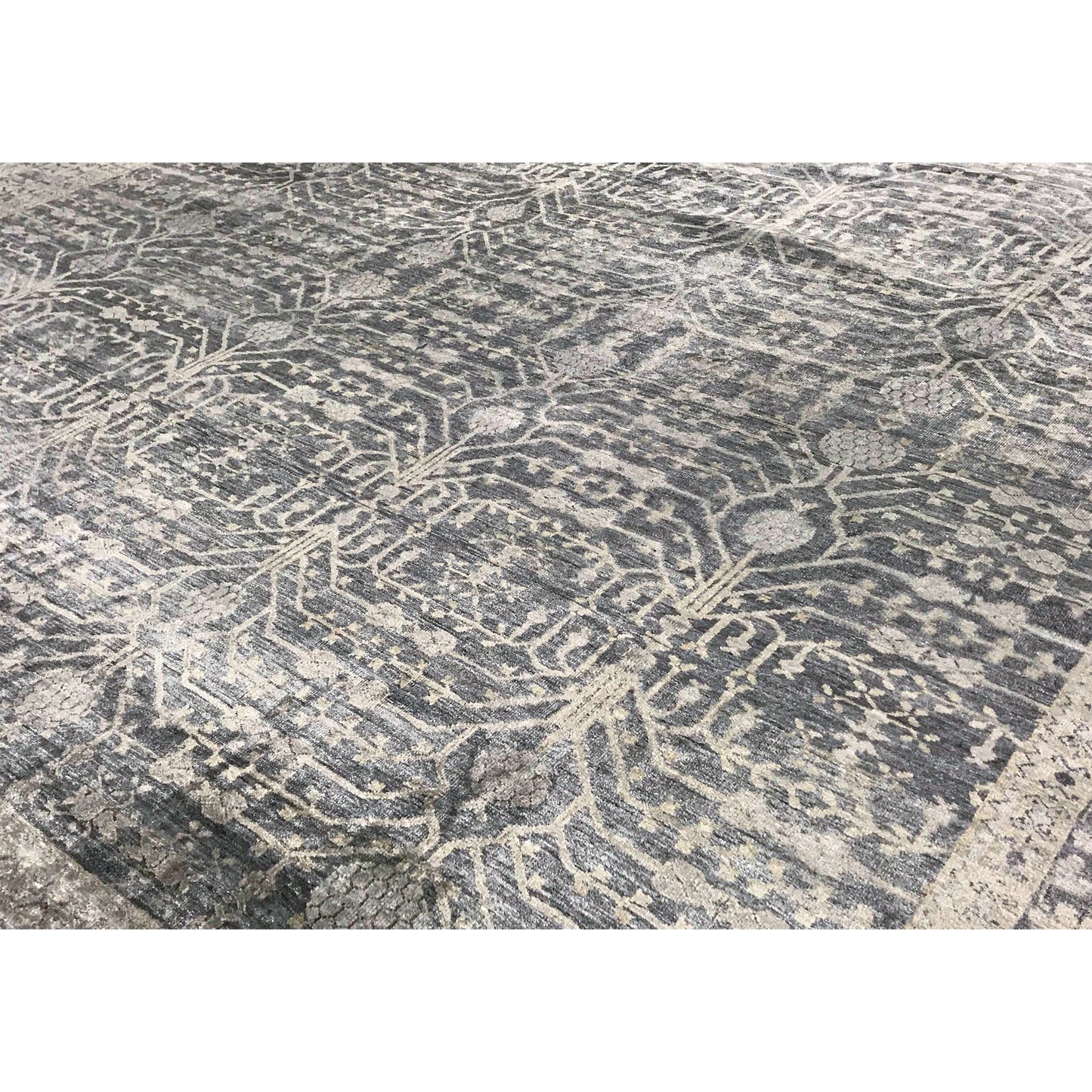 ANTIQUE SULTANABAD KHOTA GREY / BEIGE