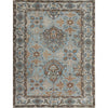 ANTIQUE SULTANABAD KIRMA BLUE / IVORY