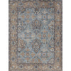 ANTIQUE SULTANABAD KIRMA BLUE / RUST
