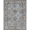 ANTIQUE SULTANABAD KIRMA LIGHT BLUE / IVORY