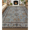 ANTIQUE SULTANABAD KIRMA LIGHT BLUE / IVORY
