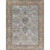 ANTIQUE SULTANABAD KIRMA LIGHT BLUE / RUST