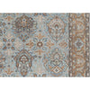 ANTIQUE SULTANABAD KIRMA LIGHT BLUE / RUST