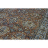 ANTIQUE SULTANABAD KIRMA RUST / BLUE