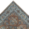 ANTIQUE SULTANABAD KIRMA RUST / BLUE