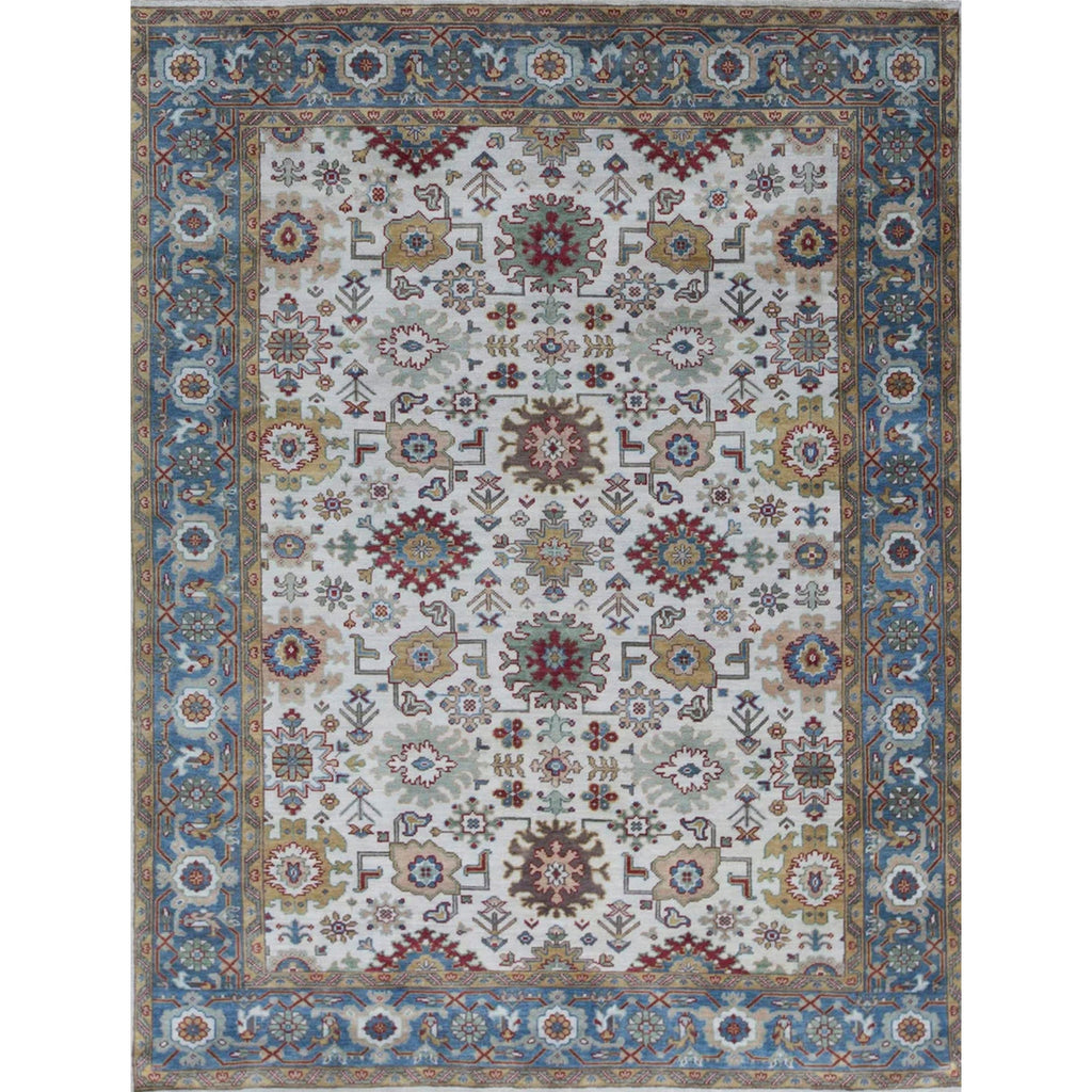 ANTIQUE SULTANABAD MA160 IVORY / BLUE