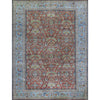 ANTIQUE SULTANABAD MAH15 RUST / BLUE