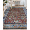 ANTIQUE SULTANABAD MAH15 RUST / BLUE