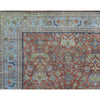ANTIQUE SULTANABAD MAH15 RUST / BLUE