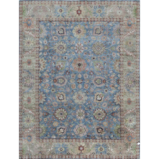ANTIQUE SULTANABAD MAH20 BLUE / BEIGE