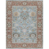 ANTIQUE SULTANABAD MAH25 LIGHT BLUE / RUST