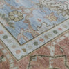 ANTIQUE SULTANABAD MAH25 LIGHT BLUE / RUST