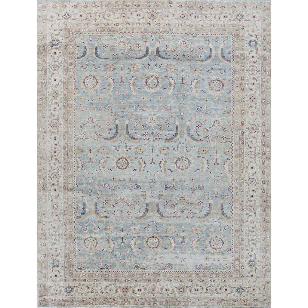 ANTIQUE SULTANABAD MAH26 BLUE / IVORY