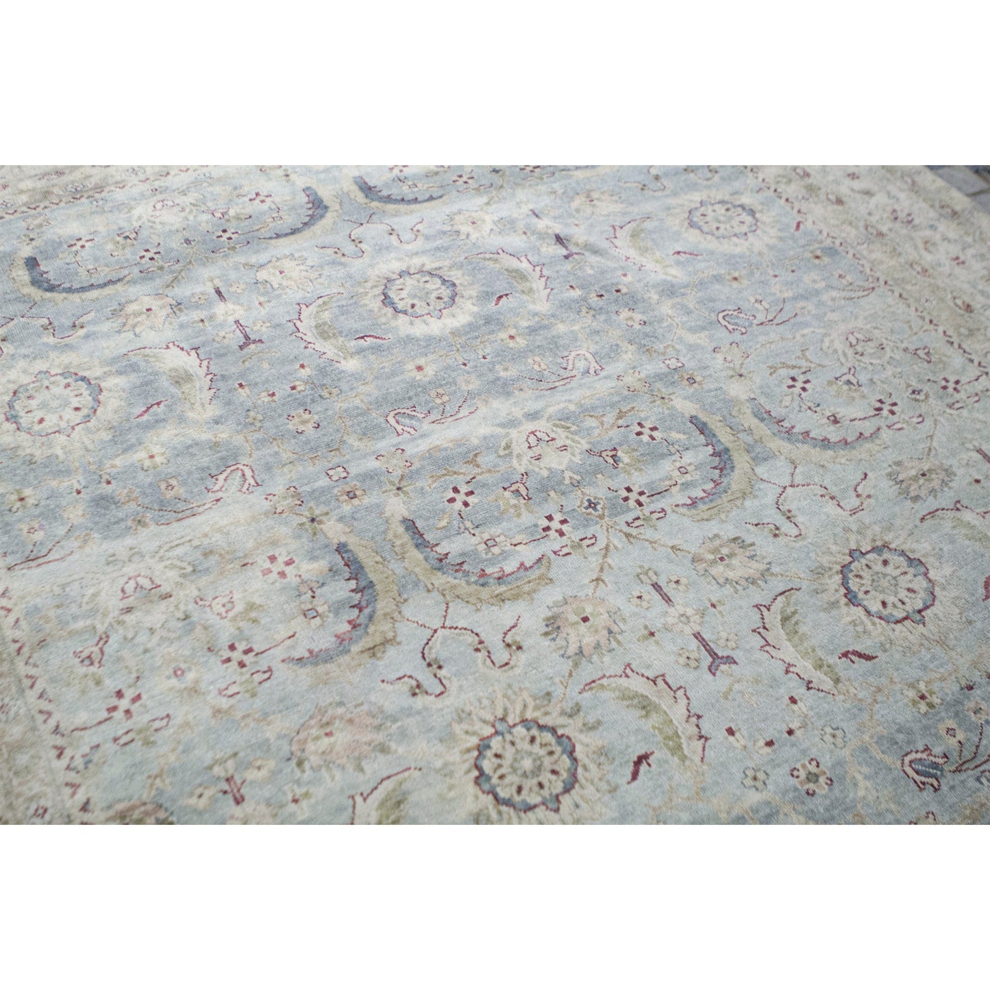 ANTIQUE SULTANABAD MAH26 BLUE / IVORY