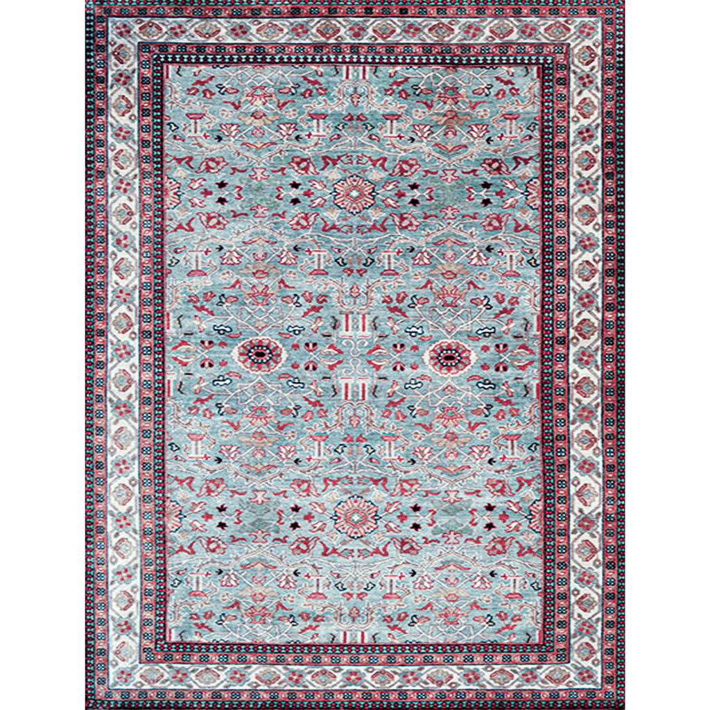 ANTIQUE SULTANABAD MAH29 LIGHT BLUE / IVORY