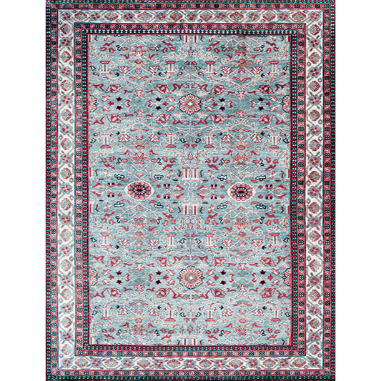ANTIQUE SULTANABAD MAH29 LIGHT BLUE / IVORY