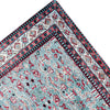 ANTIQUE SULTANABAD MAH29 LIGHT BLUE / IVORY
