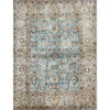 ANTIQUE SULTANABAD MAH34 BLUE / BEIGE