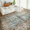 ANTIQUE SULTANABAD MAH34 BLUE / BEIGE