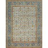 ANTIQUE SULTANABAD MAH35 IVORY / LIGHT GREEN