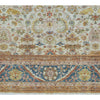 ANTIQUE SULTANABAD MAH35 IVORY / LIGHT GREEN
