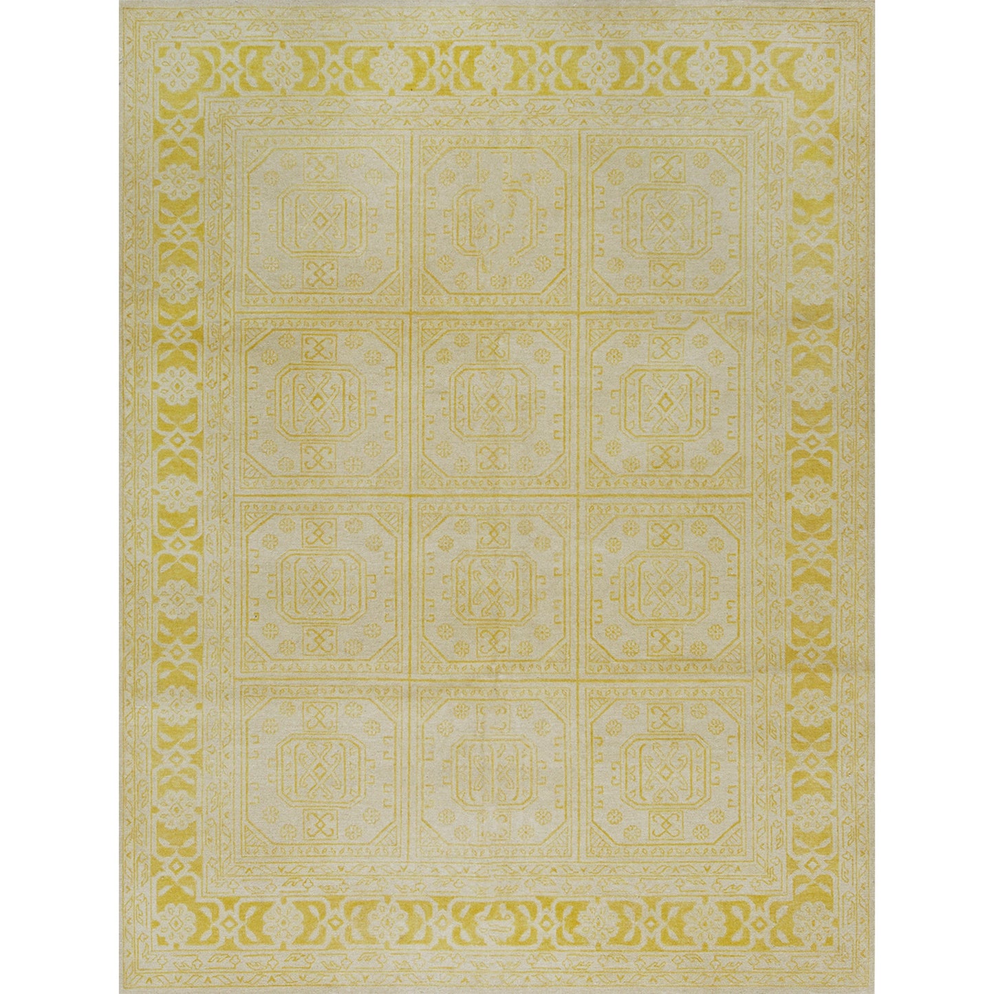 ANTIQUE SULTANABAD S-203 BEIGE / YELLOW