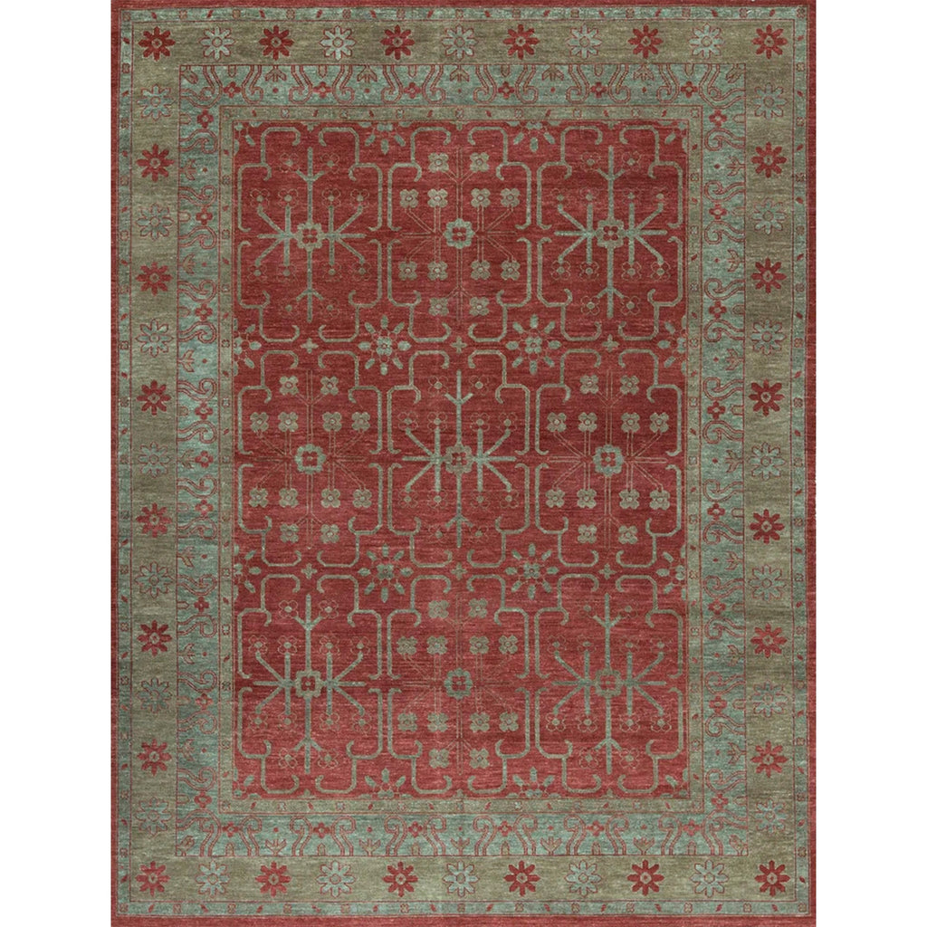 ANTIQUE SULTANABAD S-204 RUST / GOLD