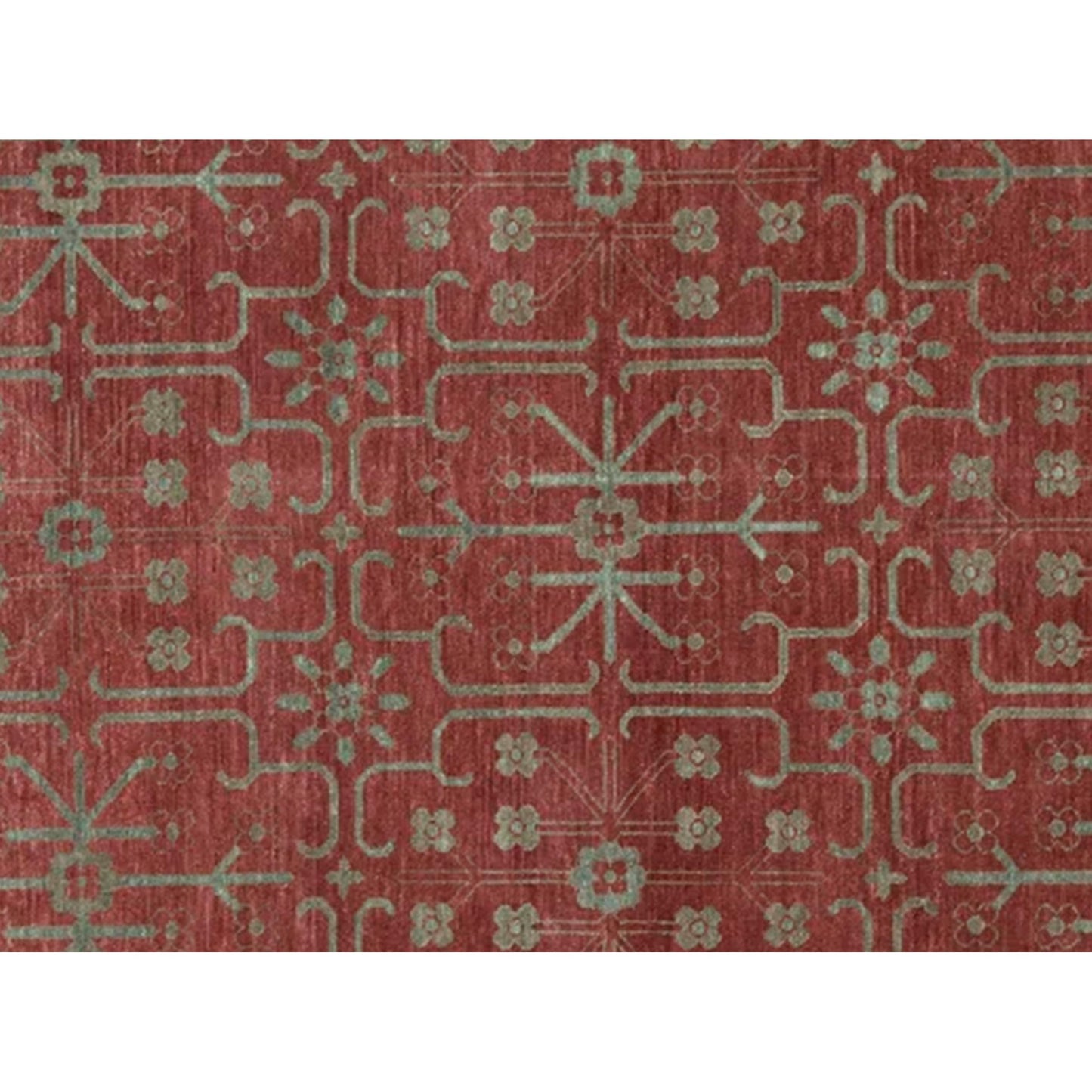 ANTIQUE SULTANABAD S-204 RUST / GOLD