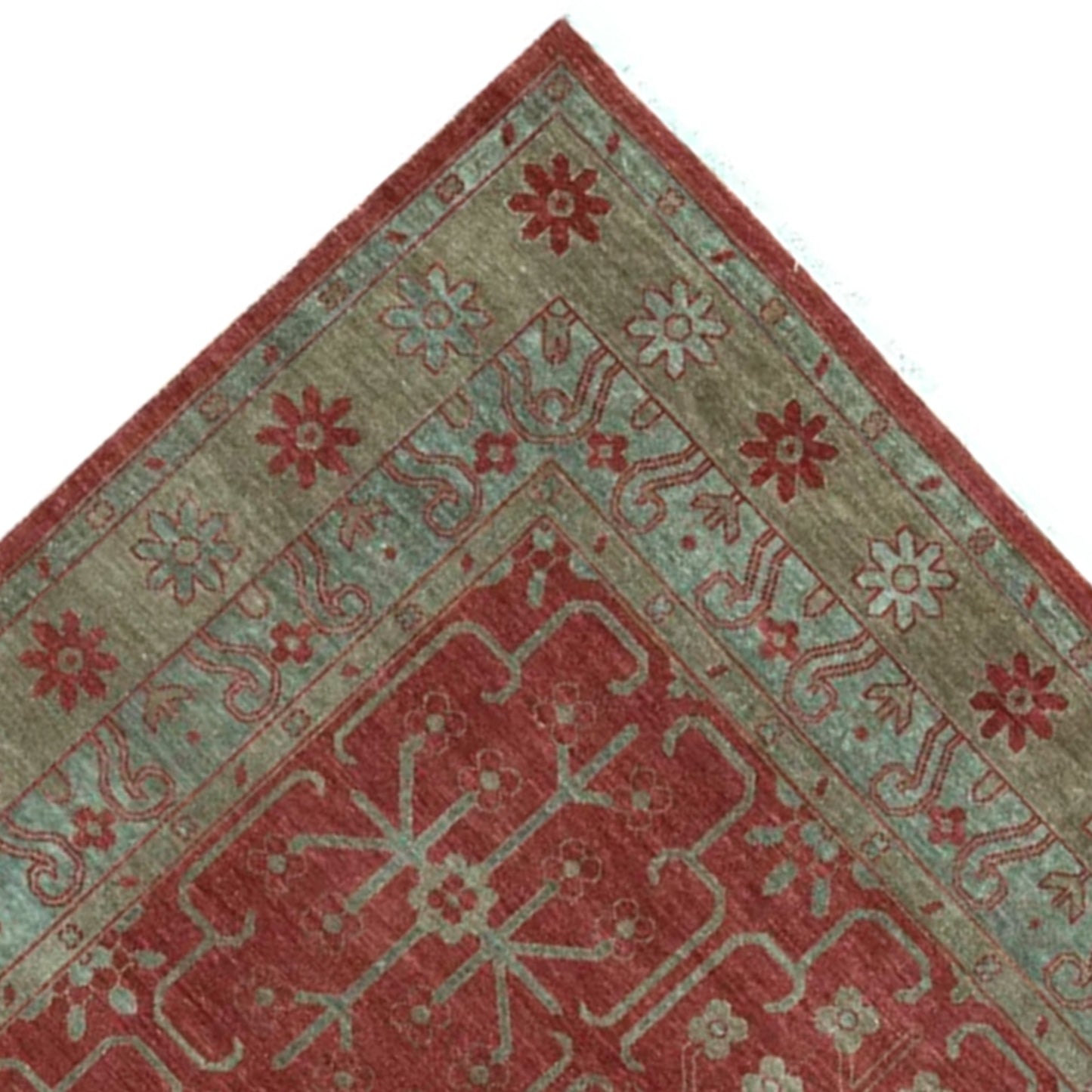 ANTIQUE SULTANABAD S-204 RUST / GOLD