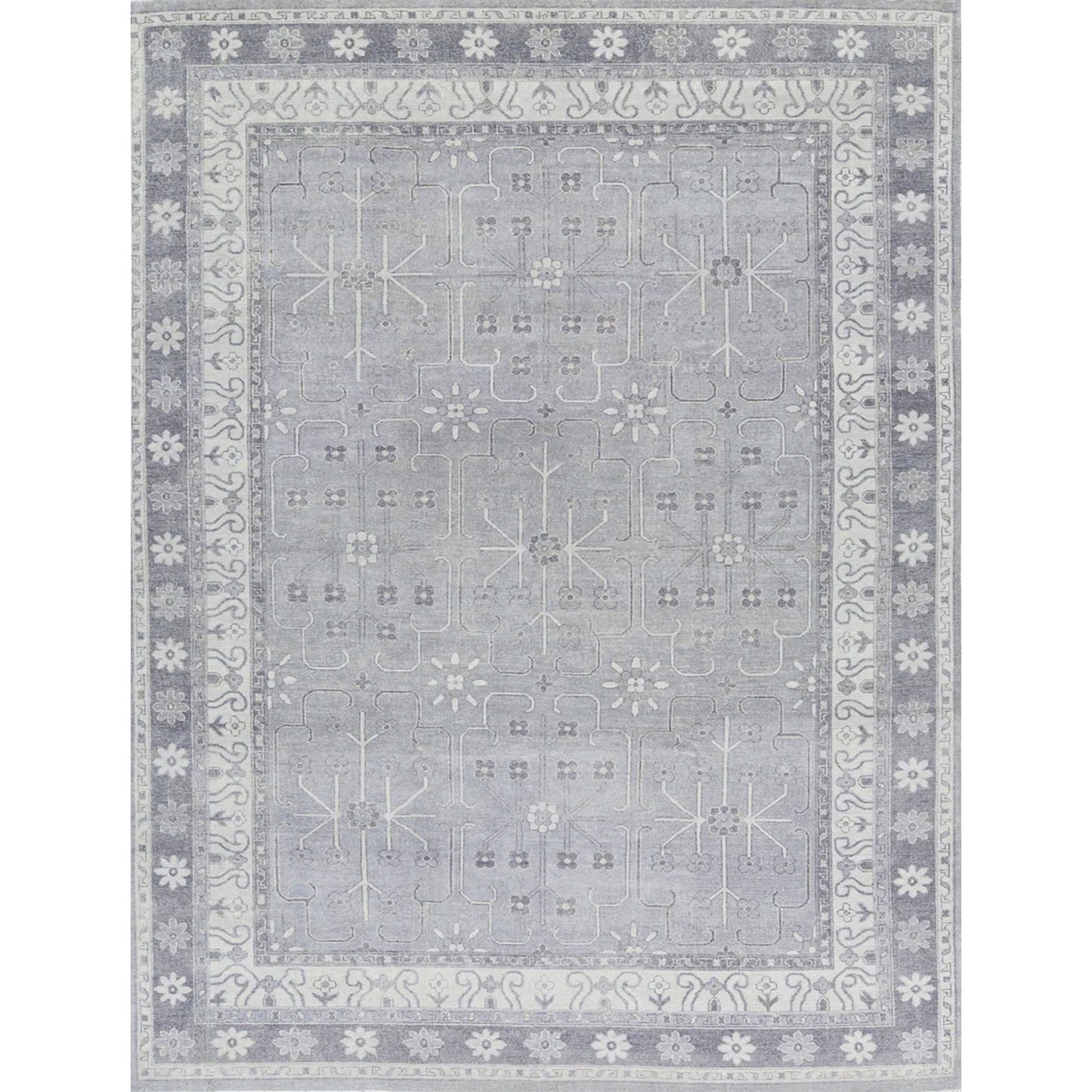 ANTIQUE SULTANABAD S-34- SILVER