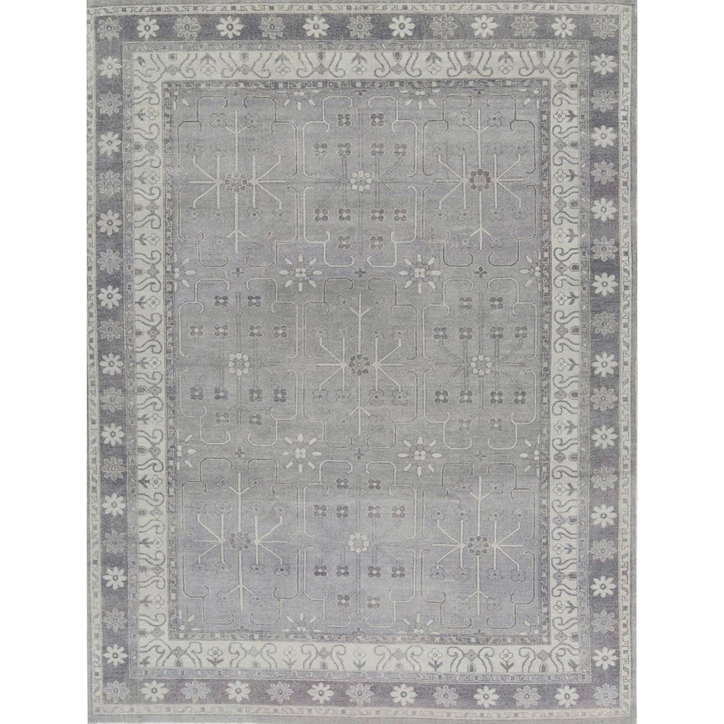 ANTIQUE SULTANABAD S-34- SILVER / GREY